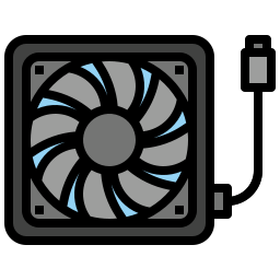 Cooling fan icon