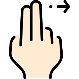 Два пальца иконка