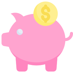 Piggy bank icon