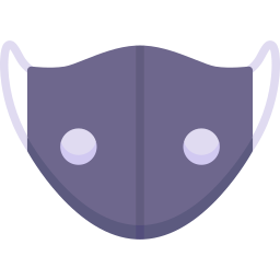 máscara de tela icono