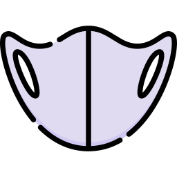 máscara de esponja Ícone
