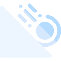 Snow avalanche icon