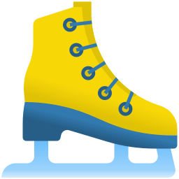 patins de gelo Ícone