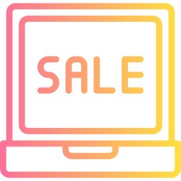 Online sale icon