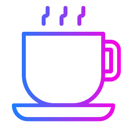 Hot coffee icon