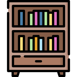 Книжный шкаф иконка