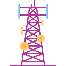 Cell tower icon