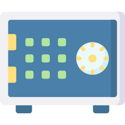 Safe box icon