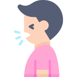 Dry cough icon