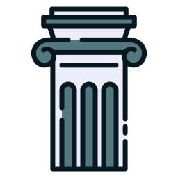 Ionic pillar icon