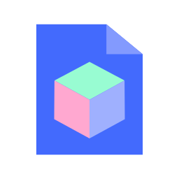 3d file icon