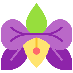 orquídea Ícone