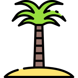 suiker palmboom icoon