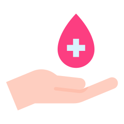 Blood donation icon