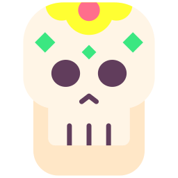 meksykańska czaszka ikona