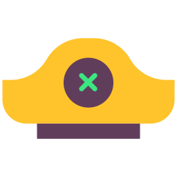 Pirate hat icon