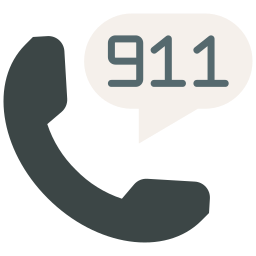 llamada al 911 icono