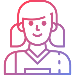 Female cheerleader icon