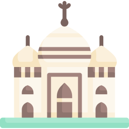 taj mahal icon