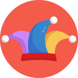 Clown hat icon