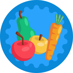 fruit en groenten icoon