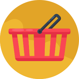 Shopping basket icon