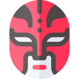 Chinese mask icon