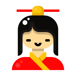 Chinese dress icon