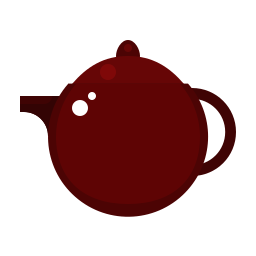 bule de chá Ícone