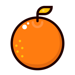 oranje icoon
