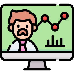 investigación de mercado icono