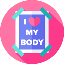 Love my body icon