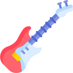 Electric guitar icon