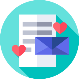 Love letter icon