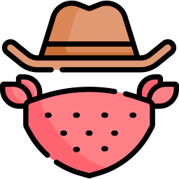 sombrero de vaquero icono