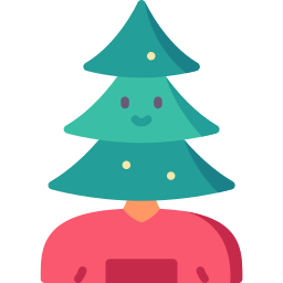 árbol de navidad icono