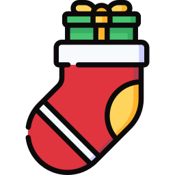 Christmas sock icon