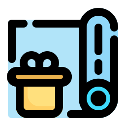 Gift wrapping icon