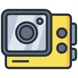 Action camera icon