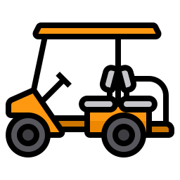 Golf cart icon