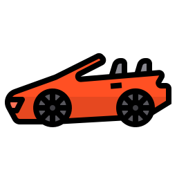 Sport car icon