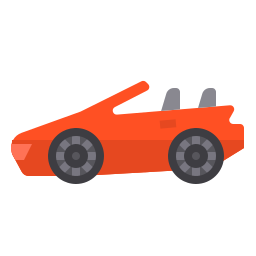 Sport car icon