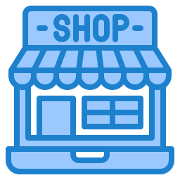 Online shop icon