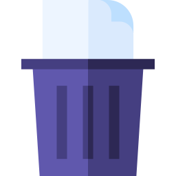 Paper bin icon