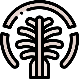palm jumeirah icoon