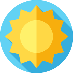 Sun icon