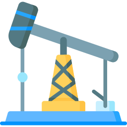 Oil refinery icon