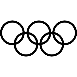 logo van de olympische spelen icoon