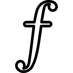 symbole monétaire du florin d'aruba Icône