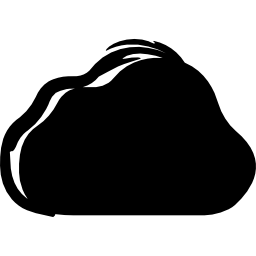 szkicowany wariant symbolu icloud ikona